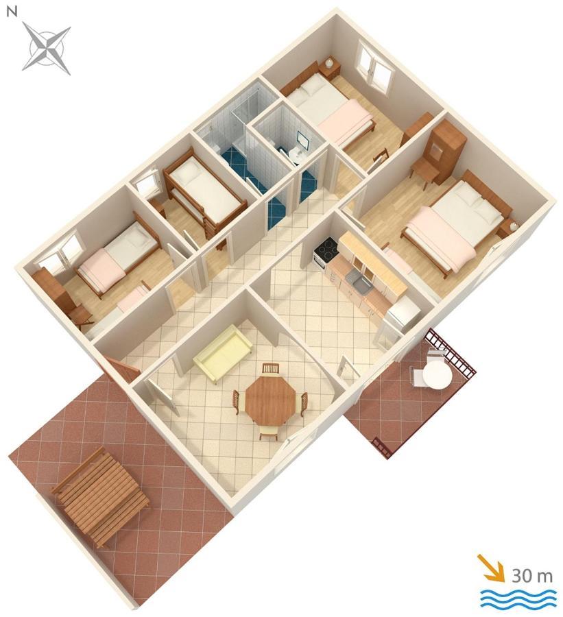 Seaside House For Families With Children Cove Tvrdni Dolac, Hvar - 2057 Gdinj 외부 사진